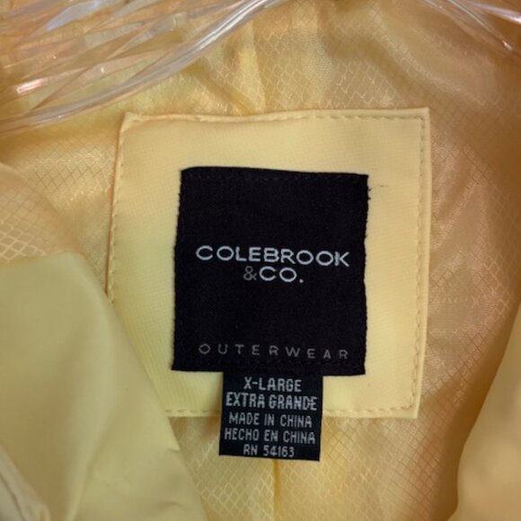 Yellow Women's Rain Jacket - Picture 3 of 3